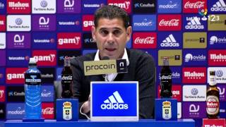 Rueda de prensa de Fernando Hierro Real Oviedo vs Reus 01 [upl. by Aryas]