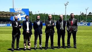 Primera visita Paco Zas Cidade Deportiva de Abegondo 29052019 [upl. by Harbird800]