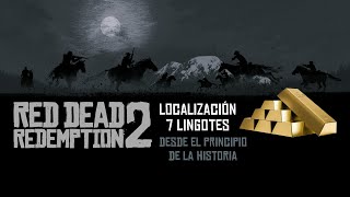 Red Dead Redemption II  LOCALIZACIÓN DE 7 LINGOTES DE ORO [upl. by Garrity]