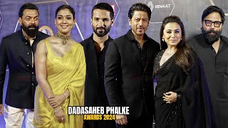 Celebrities arrives at Dadasaheb Phalke Awards 2024  Shahrukh Khan Nayanthara Rani Mukerji Bobby [upl. by Letty]