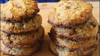 Low CarbKeto Coconut Pecan Cookies [upl. by Yllil]