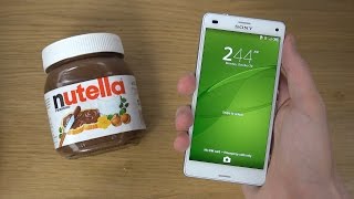 Sony Xperia Z3 Compact  Nutella Test 4K [upl. by Aillil883]