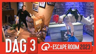 BRAND IN DE KEUKEN  Qescape room 2023 [upl. by Trabue]