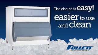 Follett Upright Ice Storage Bin vs other bins [upl. by Milore]