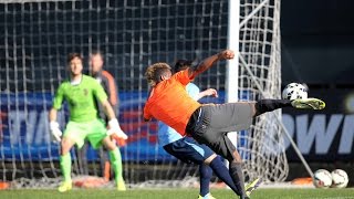 Vinovo sei gol in allenamento contro il Chieri  Juventus hit Chieri for six [upl. by Ragse]