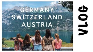 TRAVEL VLOG  Germany Austria Switzerland  EF Tour 17 [upl. by Edlin740]