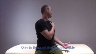 One to One Wellness Mobility Exercise Thoracic rotation [upl. by Hurwit414]