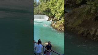 🇹🇷Manavgat Waterfall in Antalya  Türkiye [upl. by Sancho]