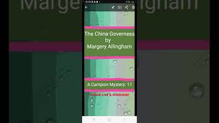 📚 17 THE CHINA GOVERNESS by Margery Allingham FULL book [upl. by Kaye]