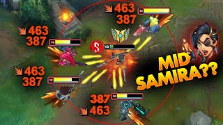 NEW This Guy Mastered Samira On Mid  T3nDen Samira Montage [upl. by Odoric707]