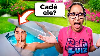 CONSTRUÍ UM QUARTO SECRETO DENTRO DA PISCINA PARA FUGIR DA MINHA NAMORADA [upl. by Naryt]