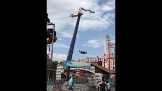 Giant swing ride at Wiener Prater [upl. by Arel]