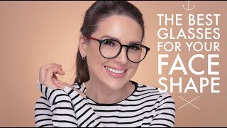 HOW TO CHOOSE THE BEST GLASSES FOR YOUR FACE SHAPE  ALI ANDREEA [upl. by Mairb11]