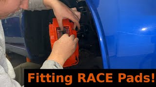 HOW TO Change Evo X Brake Pads [upl. by Mosier607]