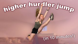 Hurdler Jump Tutorial amp Workout  improve your cheer jumps FAST [upl. by Faustena530]