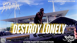 HOW U FEEL DESTROY LONELY LIVE AT ROLLING LOUD MIAMI PROD STORMPAINTER [upl. by Notirb183]