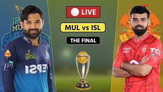 PSL Live  MUL vs ISL Final Match 34  Multan vs Islamabad Live livescore [upl. by Coulson]