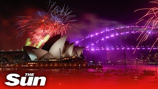 LIVE Sydney celebrates New Years Eve with spectacular fireworks show [upl. by Newhall]