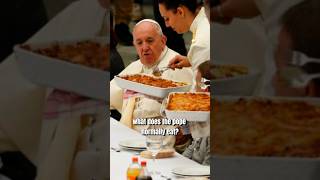 How Well Does The Pope Eat [upl. by Aneekas]