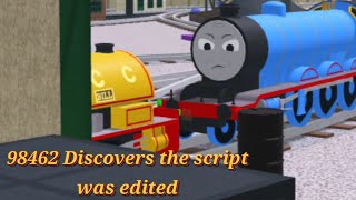 98462 Discovers the script was edited [upl. by Otokam]