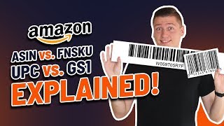 Amazon Barcodes EXPLAINED UPC vs GS1 Which One Should You Get amp Where To Buy [upl. by Anirtek930]