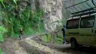 World Most Dangerous Road La PazCoroico [upl. by Ybsorc662]