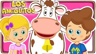 La Vaca Lechera NUEVO versión cancion infantil  Los Amiguitos Canciones Infantiles [upl. by Thora]