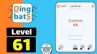 Dingbats Level 61 Comm Walkthrough [upl. by Sweeney]