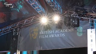 BAFTA awards Chatting to the celebs on the red carpet [upl. by Vanthe]