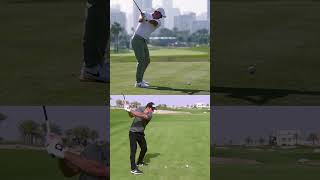 Rory McIlroy and Viktor Hovlands MASTERFUL swings 😍 [upl. by Genvieve]