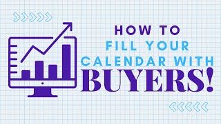 How to fill your calendar with appointments with qualified buyers  terrywilson3 [upl. by Atinaej]