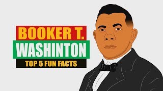 Booker T Washington is an Icon in Black History Check out our Top 5 Fun Facts [upl. by Vashtia958]