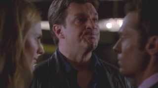 CASTLE amp BECKETT  5X22 Castle finds out about the kiss [upl. by Akienaj661]