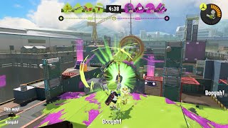 Splatoon 3 Some hits some misses in Rainmaker 1625 Splat Charger [upl. by Oramug]