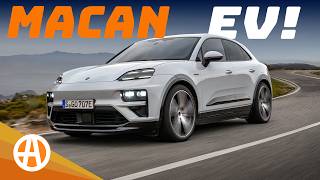 2024 Porsche Macan EV is Quiet but Quick [upl. by Anyale153]