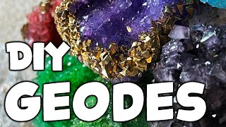 How to make geodes at home with Borax  Budgetfriendly DIY in 2020 [upl. by Kristine]