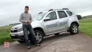 Dacia Duster review offroad  Auto Express [upl. by Elaweda]