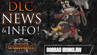 New DLC Info  Greenskins Ogres Khorne Campaign MechanicsUnits  Warhammer 3 [upl. by Dlaniger629]