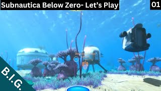 Subnautica Below Zero  Day 01  Best Start Ever I can barely believeit [upl. by Berthoud]