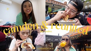 CAMDEN MARKET FOOD HUNT amp NANA REUNITED WITH OTHMAN [upl. by Proudlove]