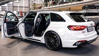 2024 Audi RS4 Avant  Interior and Exterior Walkaround [upl. by Enaasiali]