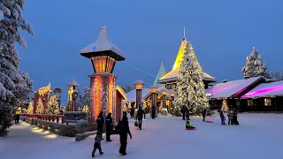 Christmas Santa Claus Village 🦌🎅🎄 Rovaniemi Lapland Finland Arctic Circle home of Father Christmas [upl. by Vevina]