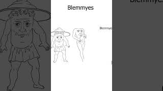 Blemmyes  l 10 ตำนานปีศาจและสัตว์ประหลาด ที่น่ากลัวที่สุด EP2 l shorts วาดรูป เรื่องเล่า [upl. by Enyrhtak]