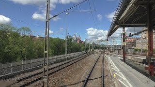 Cab ride Stockholm  Västerås  Örebro  Hallsberg  Göteborg part 1 Norra bantorget  Västerås [upl. by Jocelyn]