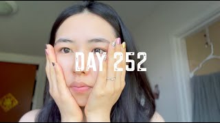 skincare routine 365 challenge day 252 [upl. by Oemor]