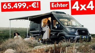 BILLIGSTER 4X4 WOHNMOBIL VAN DEUTSCHLANDS Hymer Etrusco CV 600 DF 4x4 [upl. by Ajit]