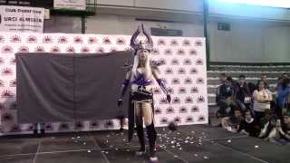 Expotaku Almeria 2015  concurso cosplay  Syndra League of legends [upl. by Wind]