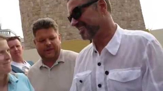 George Michael Meets With Fans Budapest 20092011 [upl. by Clippard]