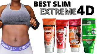 Eveline Slim Extreme 4D  3D Liposuction fat burners Cream  Workout [upl. by Anauqaj]