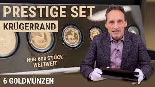 KRÜGERRAND  6 Goldmünzen  Prestige Set  Nur 600 Stück [upl. by Scotti980]